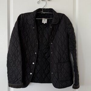Boomerang Women's Black Quilted Jacket Size XS